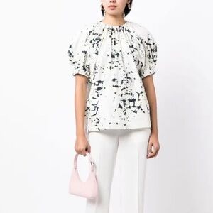 3.1 Phillip Lim Kaleidoscope Puff-Sleeve Blouse
